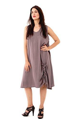 Maggie Crew Neck Sleeveless Tank Knee Length Summer Dress - Love ShuShi