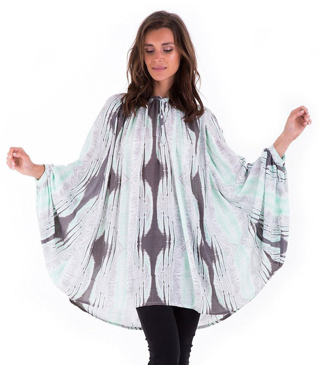 Meg Tunic Long Sleeve Flowy Blouse - Love ShuShi