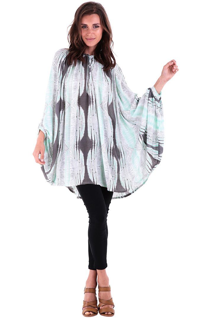 Meg Tunic Long Sleeve Flowy Blouse - Love ShuShi