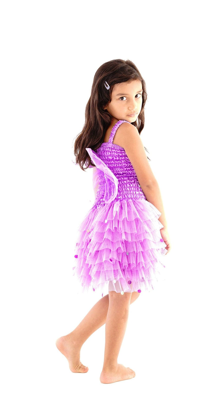 Multi Layer Fairy Dress with Wings - Love ShuShi