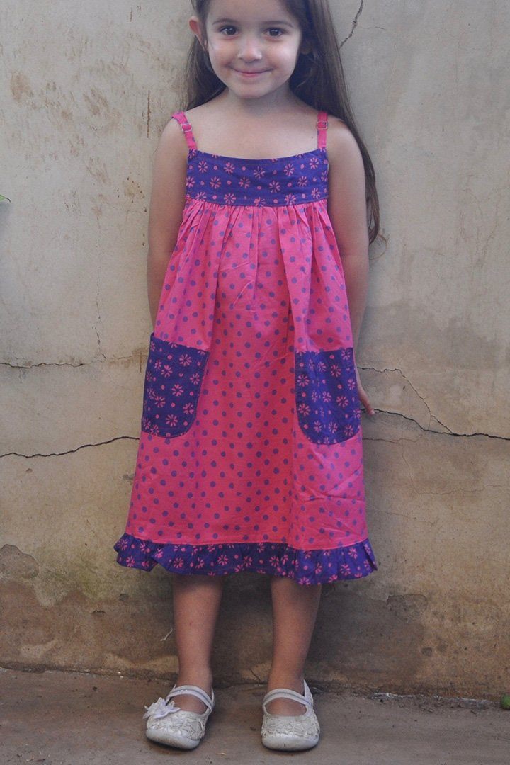 Mutiara Girls Handmade Cotton Dress - Love ShuShi