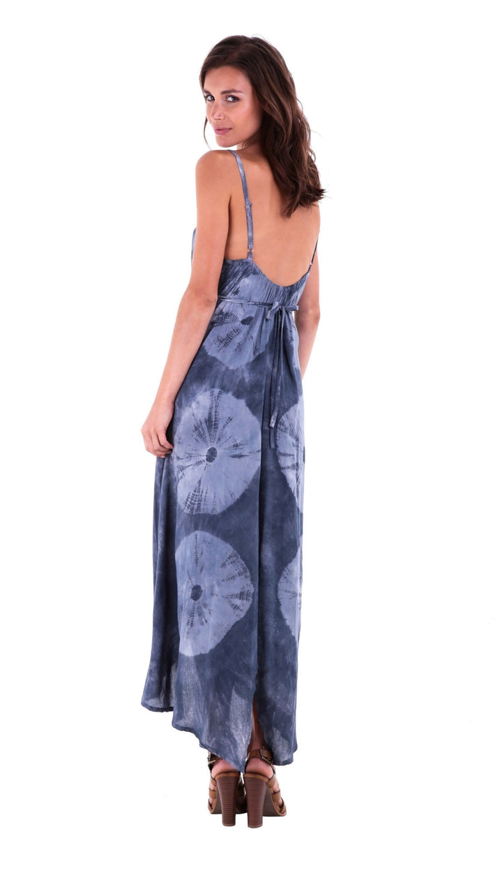 Savanah Long Asymmetrical Summer Slip Dress - Love ShuShi