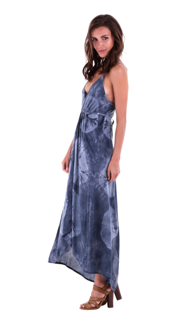 Savanah Long Asymmetrical Summer Slip Dress - Love ShuShi