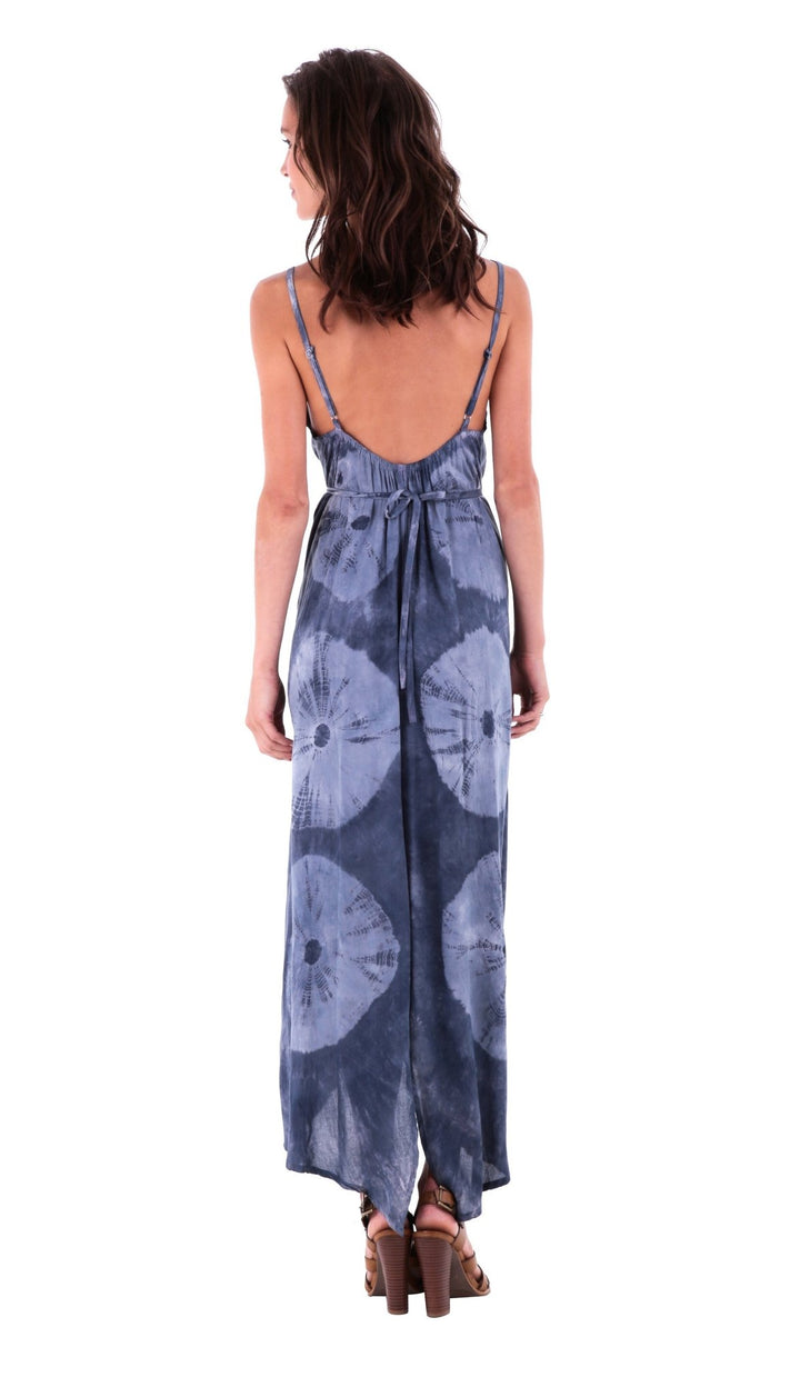 Savanah Long Asymmetrical Summer Slip Dress - Love ShuShi