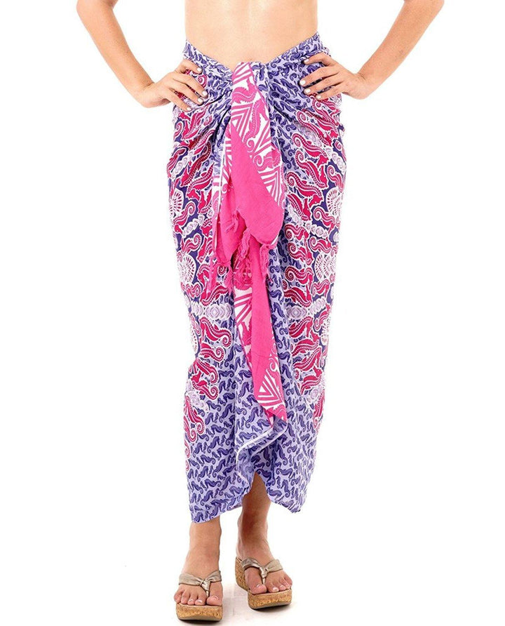 Seahorse Mandala Sarong Cover Up - Love ShuShi