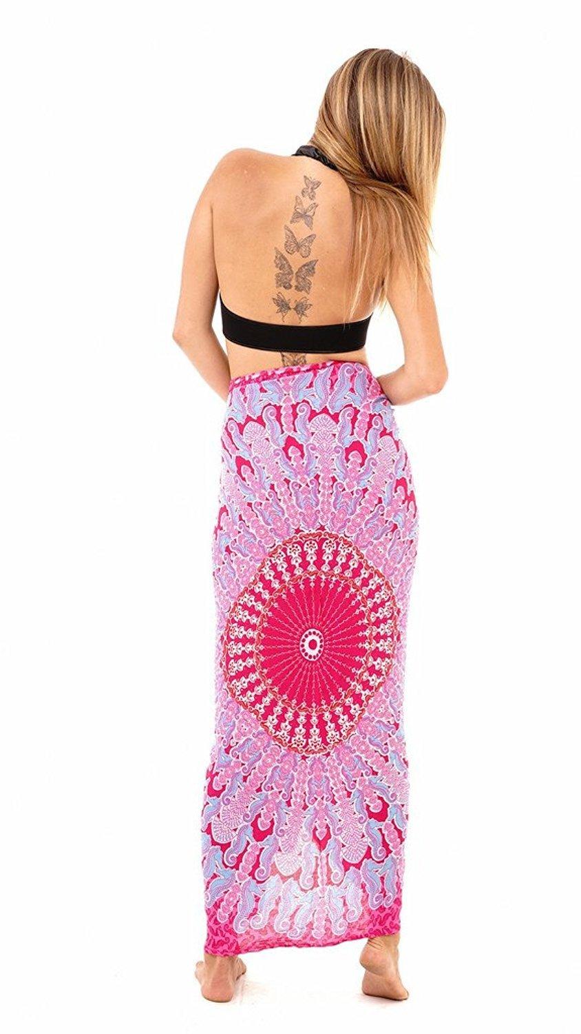 Seahorse Mandala Sarong Cover Up - Love ShuShi