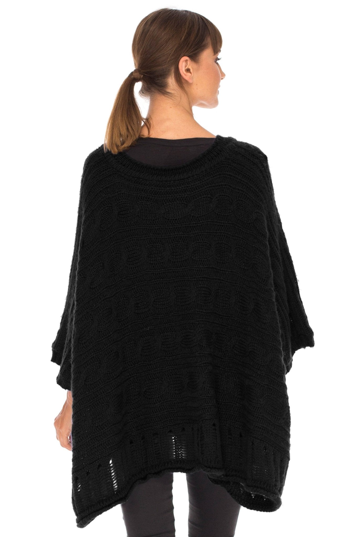 Oversized Womens Cowl Neck Knit Sweaters | Love Shushi