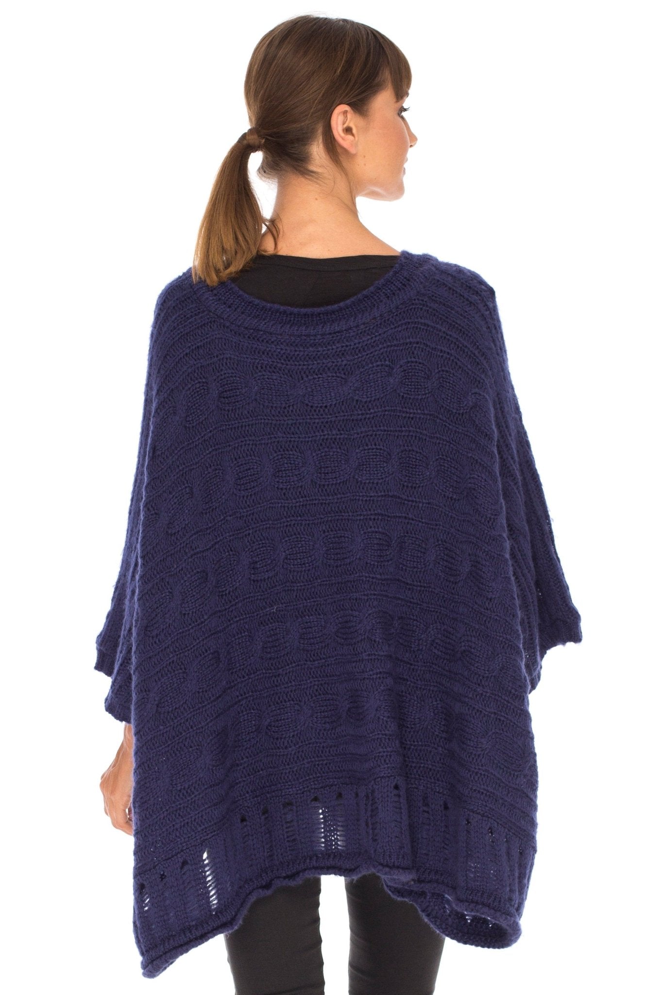 Oversized Womens Cowl Neck Knit Sweaters | Love Shushi