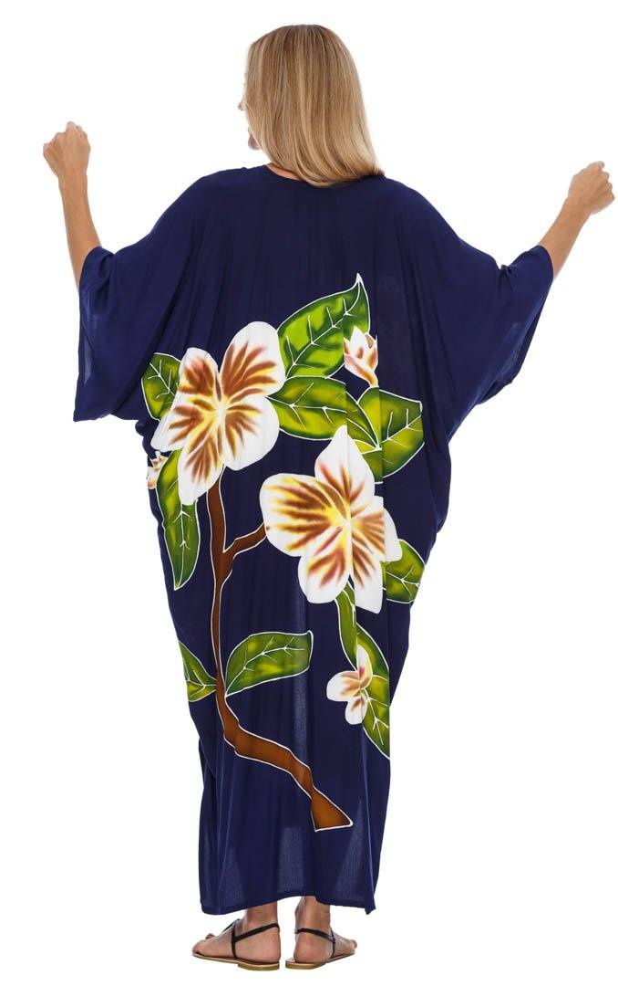 SHU - SHI Women's Kimono Cardigan - Floral Robe Beach Cover - Up, Open Front, One Size - Love ShuShi