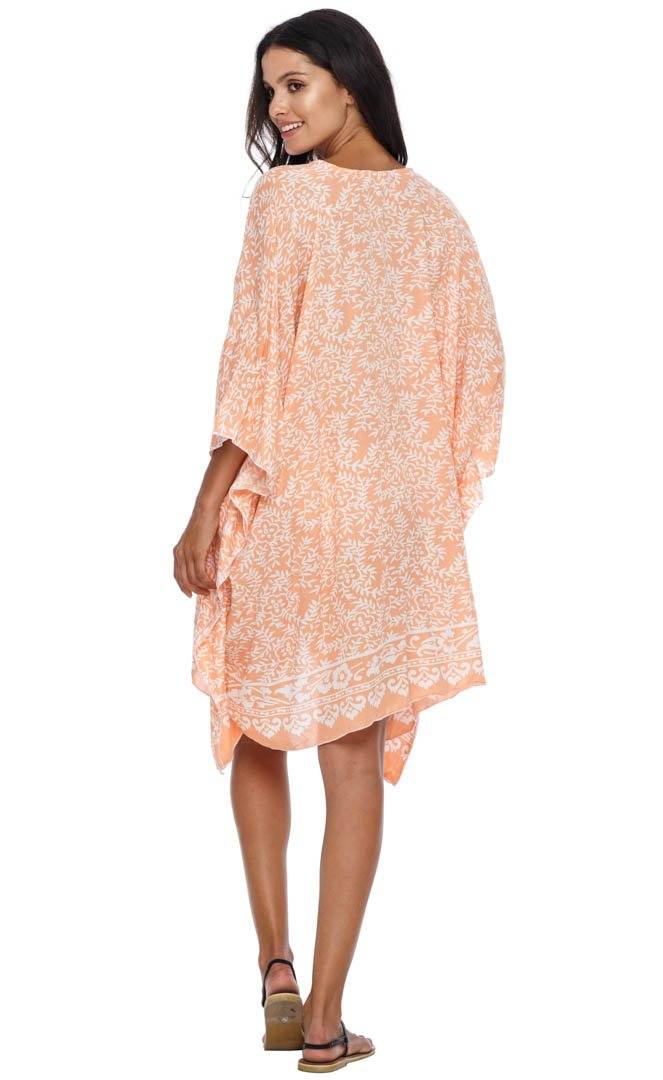 SHU - SHI Women's Short Beach Swimsuit Cover - Up: Loose Caftan Poncho Beach Tunic Dress - Love ShuShi