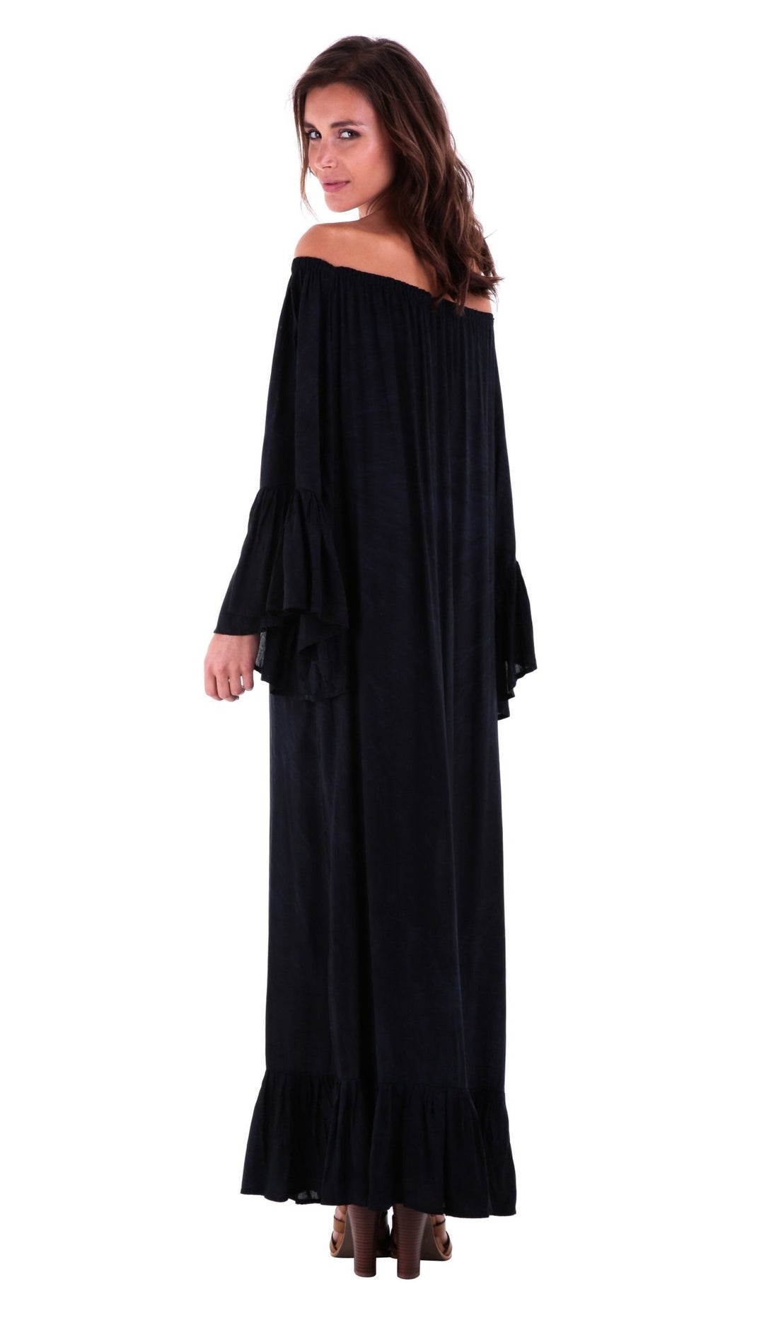 Sophia Embellished Long Heart Kaftan - Love ShuShi