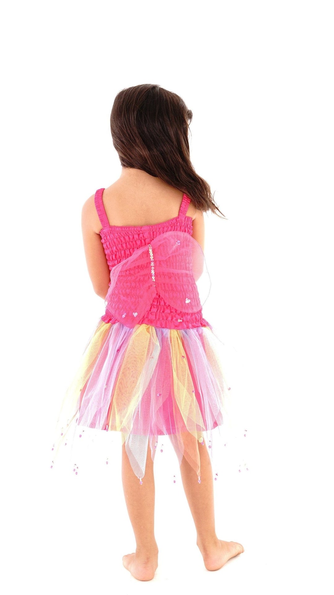 Sparkly Fairy Costume Princess Dress with Wings - Love ShuShi