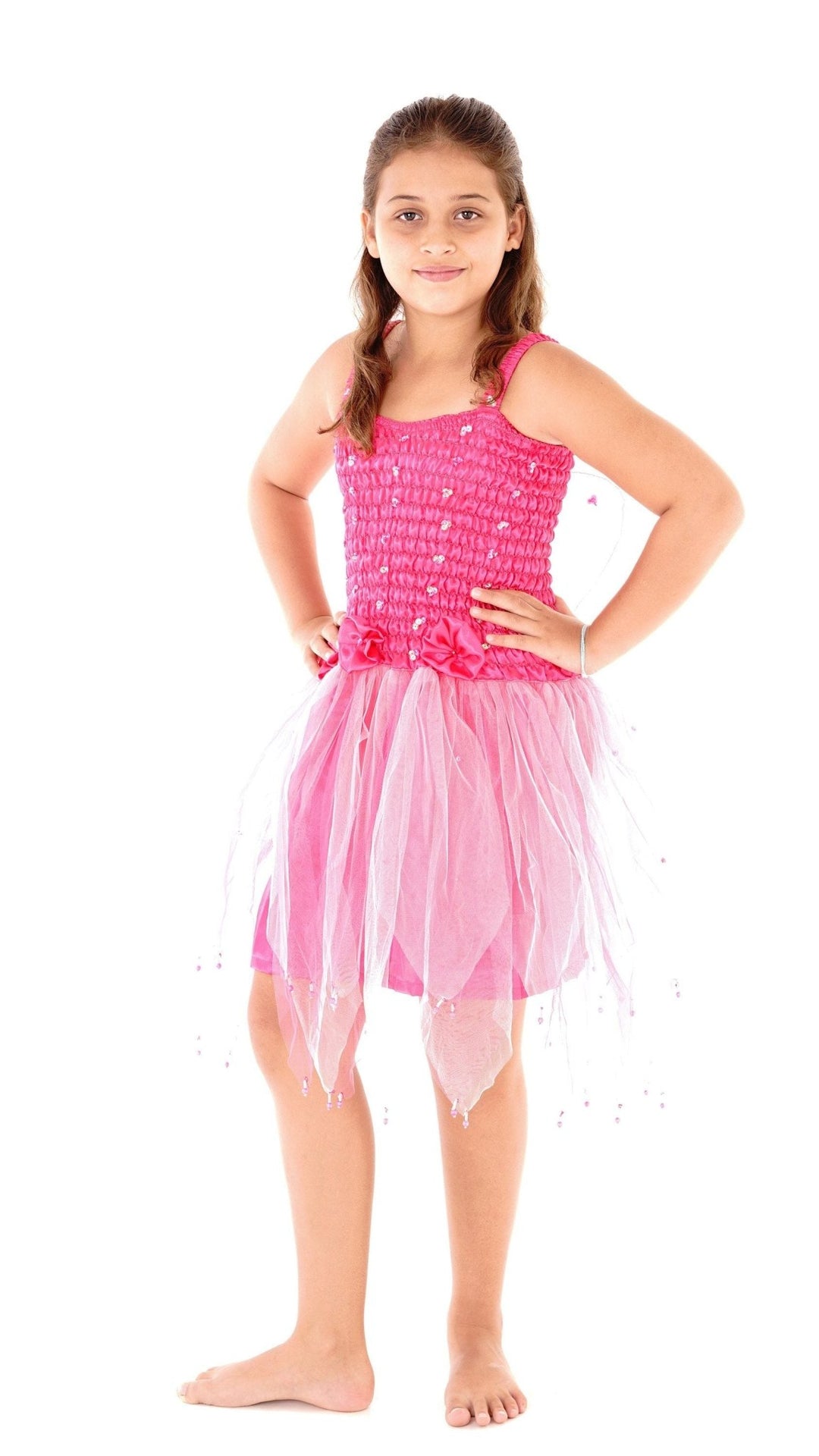 Sparkly Fairy Costume Princess Dress with Wings - Love ShuShi