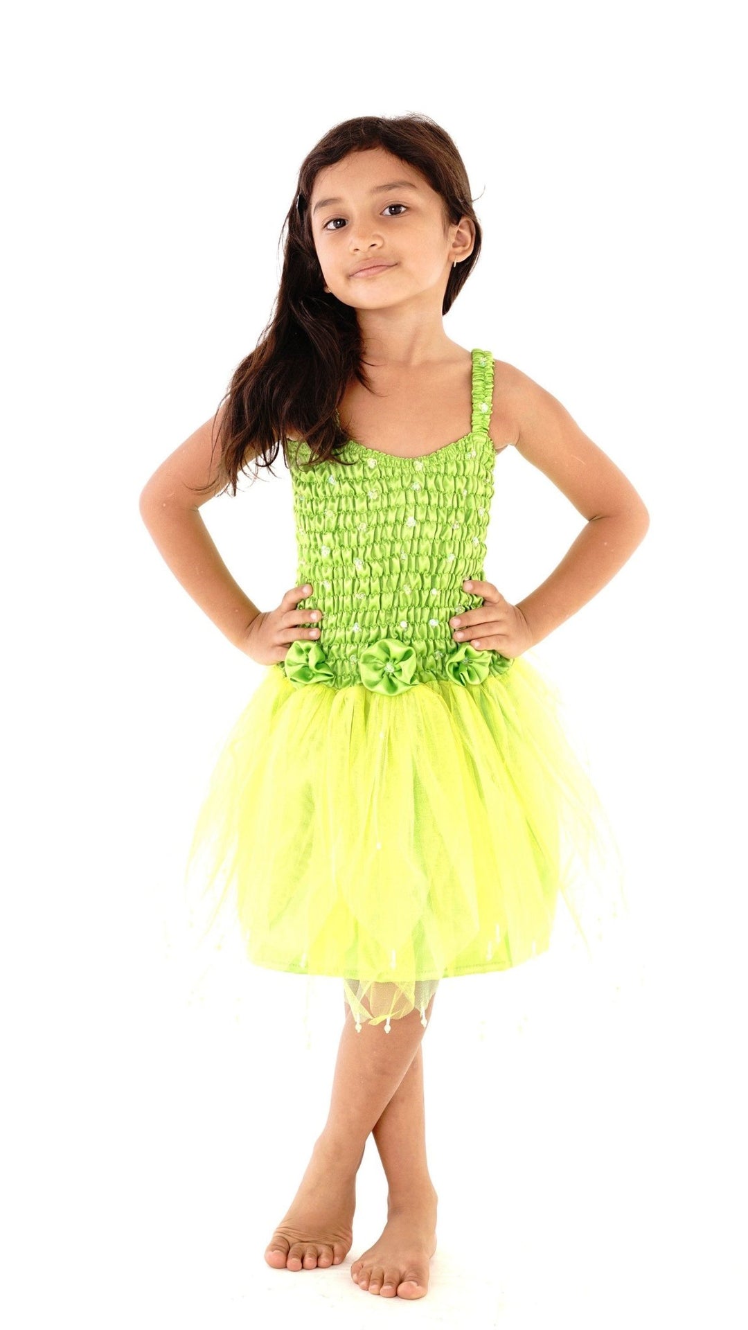 Sparkly Fairy Costume Princess Dress with Wings - Love ShuShi