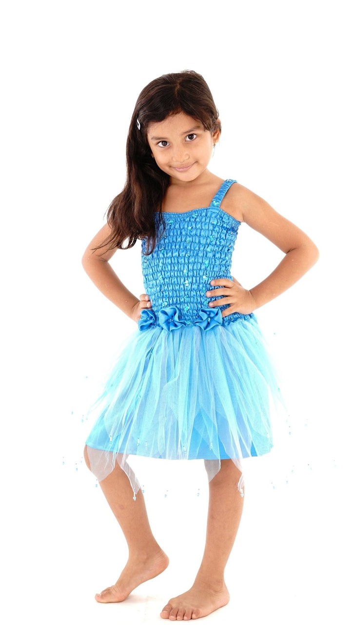 Sparkly Fairy Costume Princess Dress with Wings - Love ShuShi