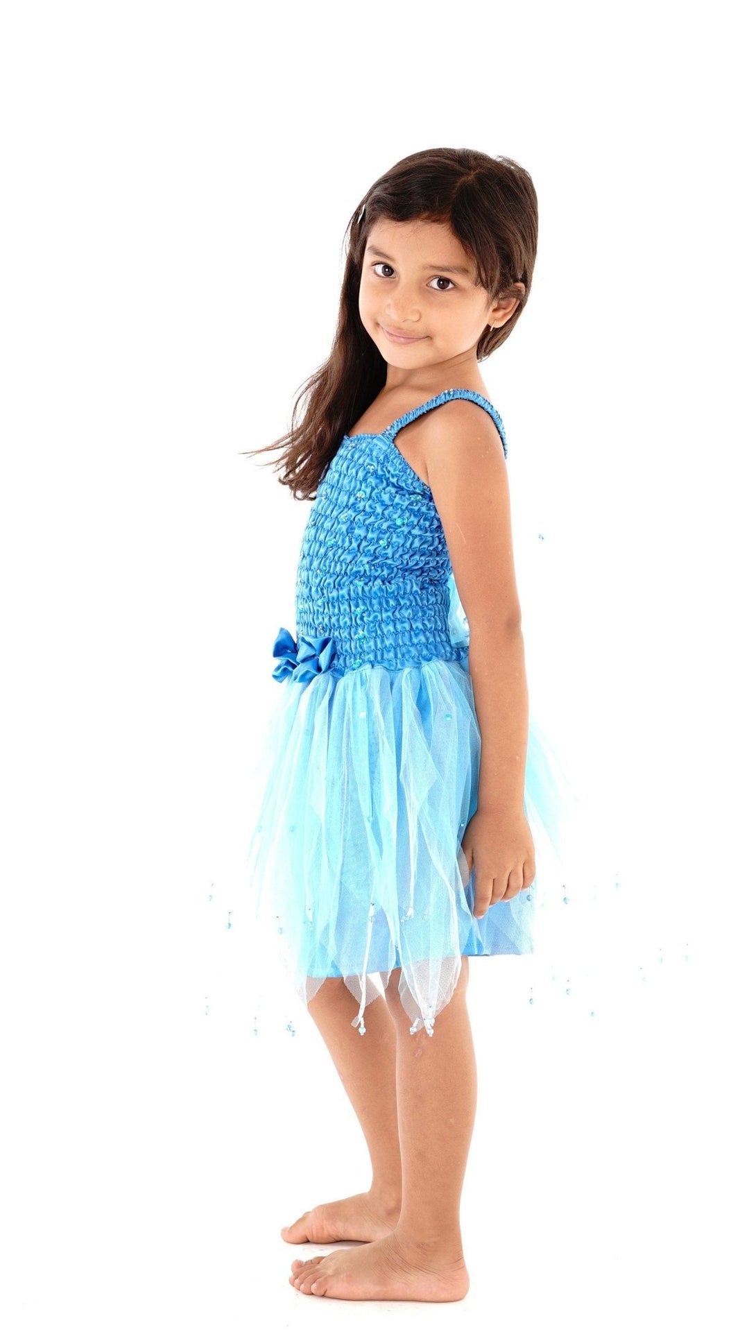 Sparkly Fairy Costume Princess Dress with Wings - Love ShuShi