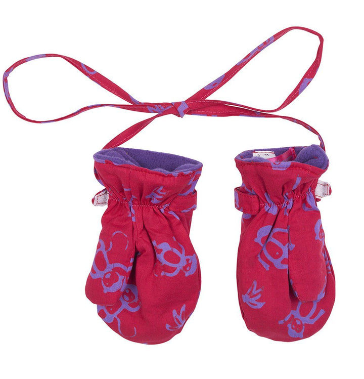 Super Soft Warm and Vibrant Batik Mittens - Love ShuShi