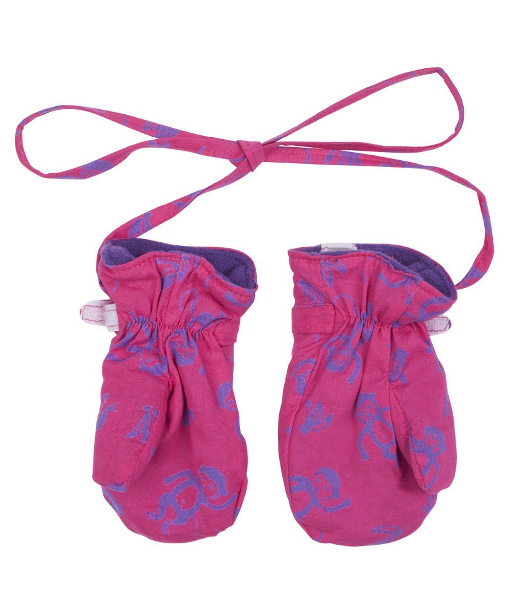 Super Soft Warm and Vibrant Batik Mittens - Love ShuShi