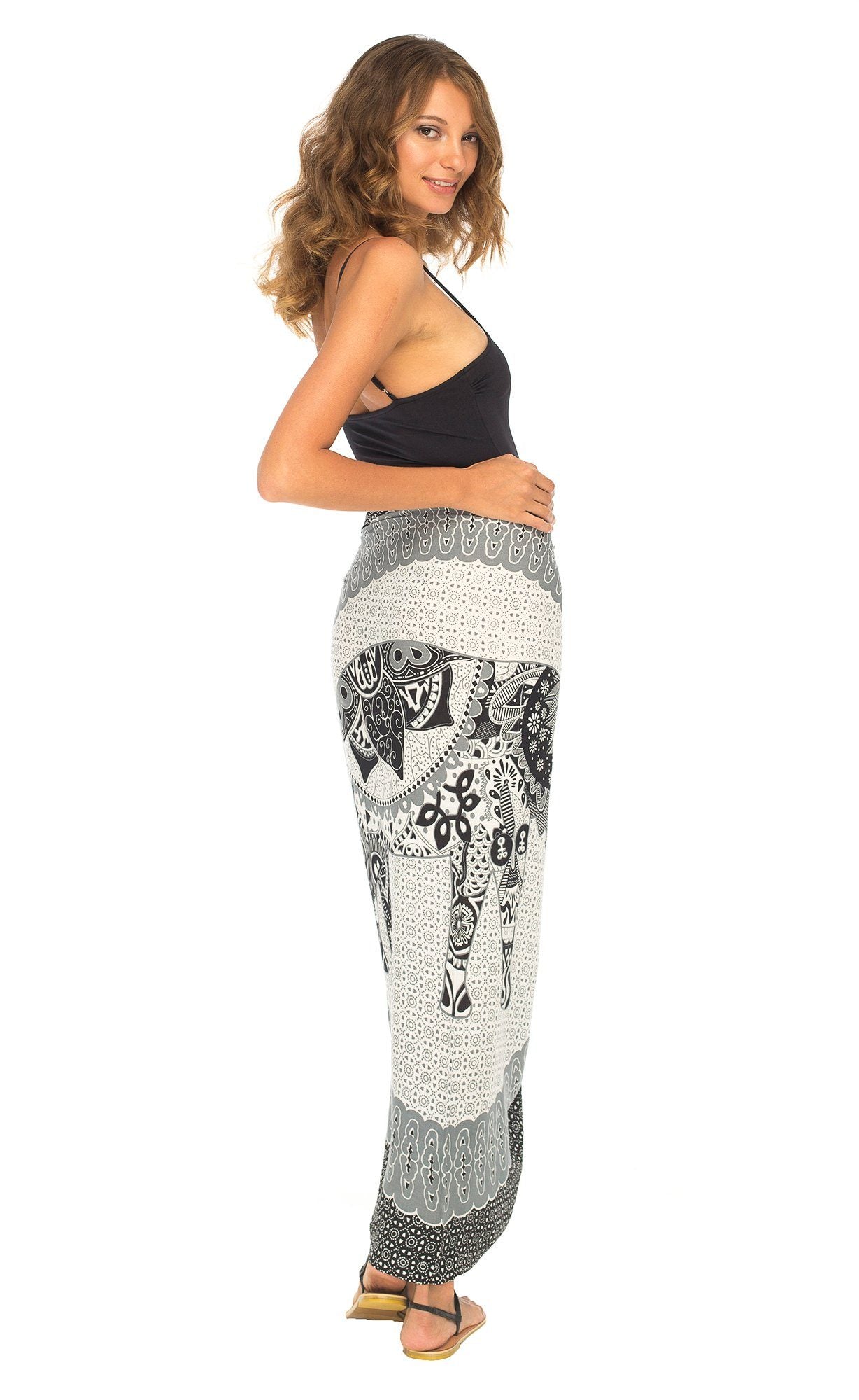 Tribal Elephant Mandala Design Sarong - Love ShuShi