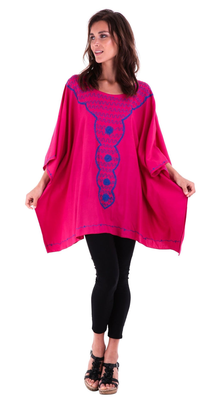 Tunic Top with Beautiful Embroidery - Love ShuShi