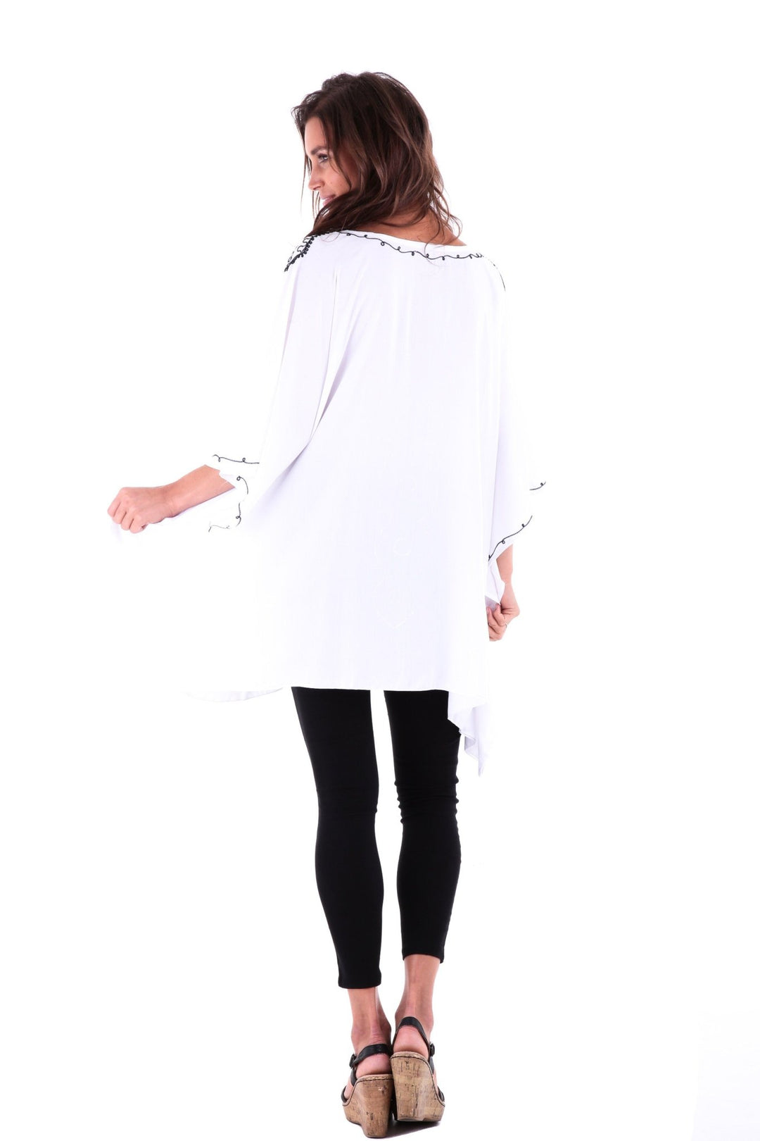 Tunic Top with Beautiful Embroidery - Love ShuShi