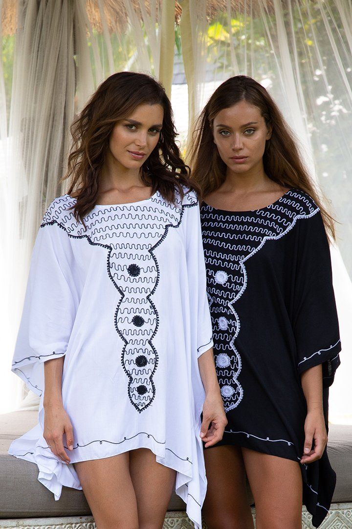 Tunic Top with Beautiful Embroidery - Love ShuShi