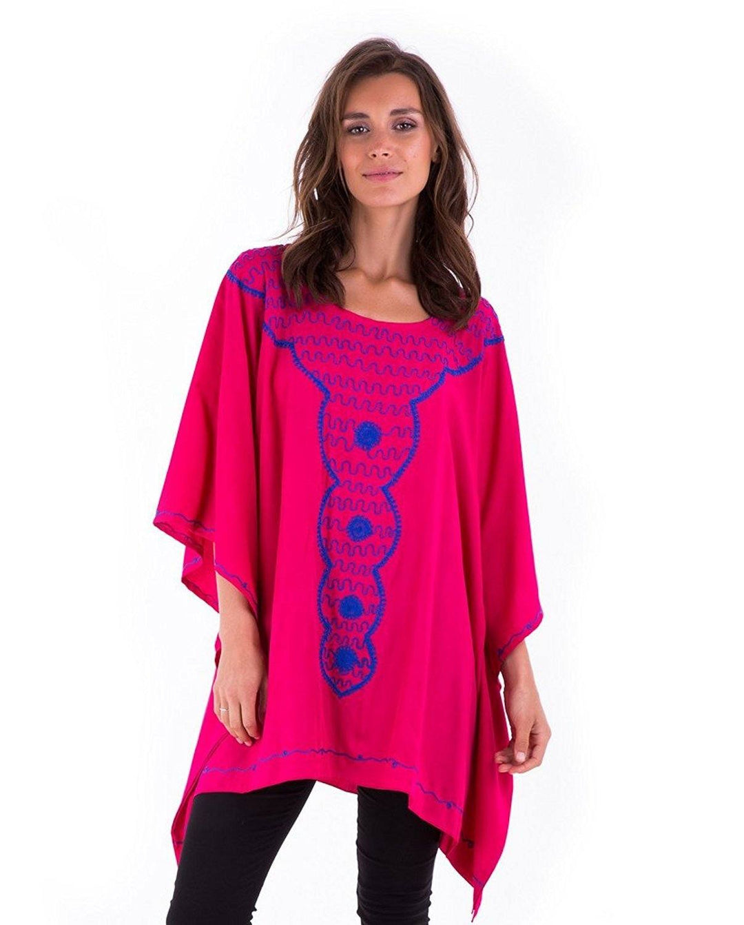 Tunic Top with Beautiful Embroidery - Love ShuShi