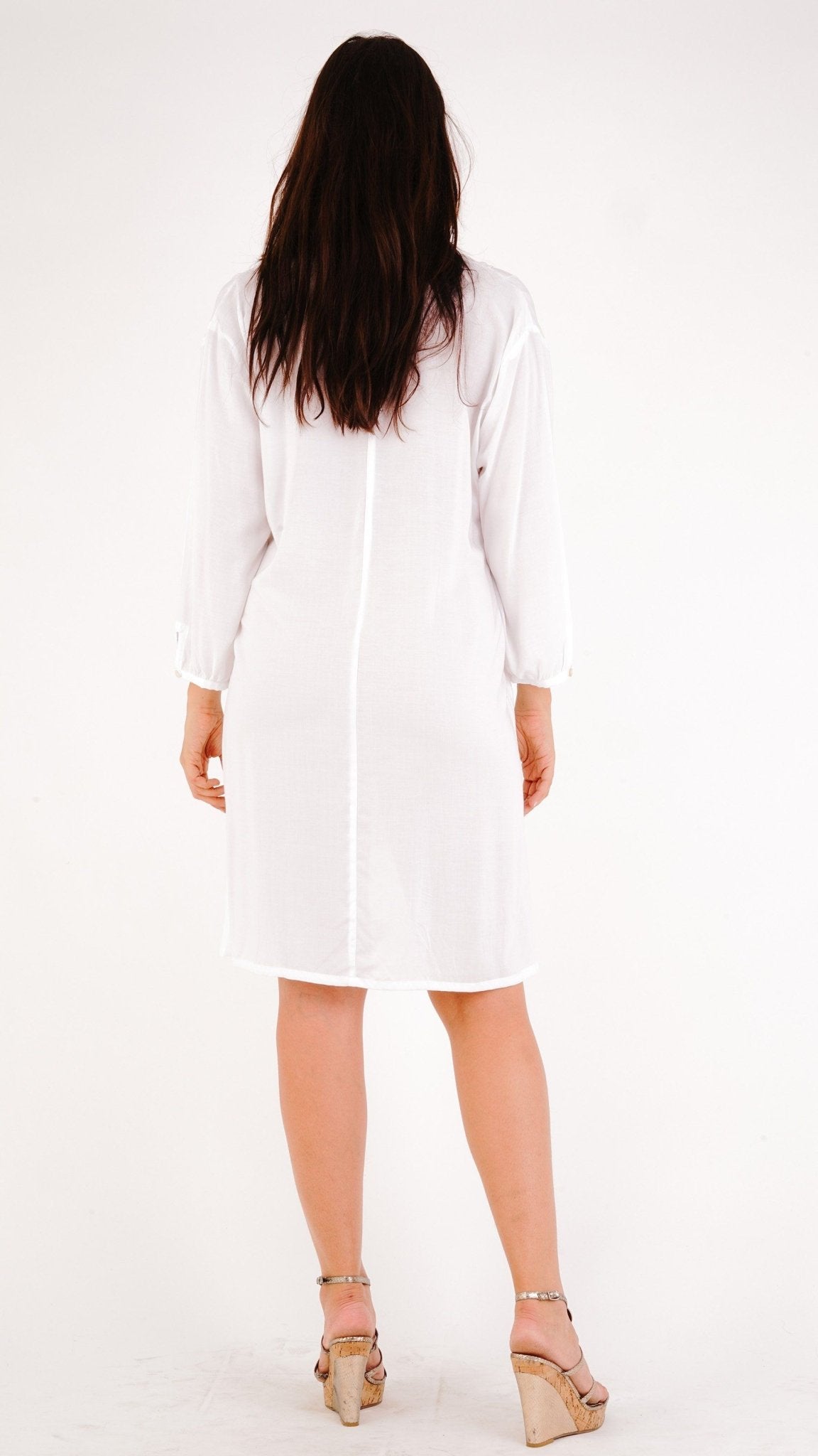 Veronica Loose Fitting Shirt Dress - Love ShuShi