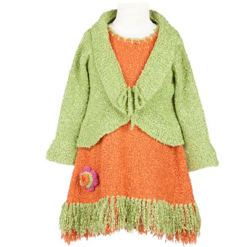 Warm Children's Tie Top Cardigan Sweater - Love ShuShi