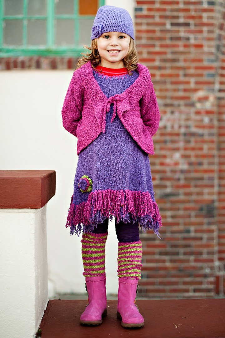 Warm Children's Tie Top Cardigan Sweater - Love ShuShi