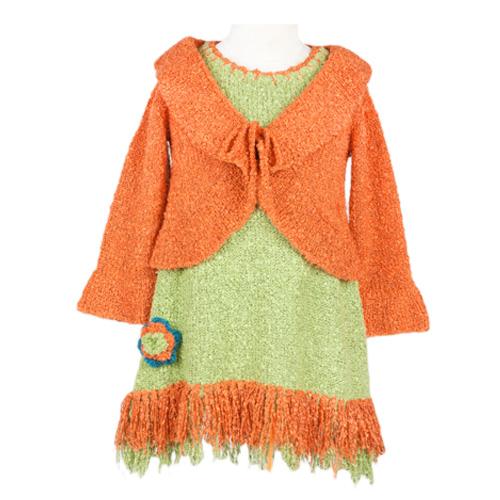 Warm Children's Tie Top Cardigan Sweater - Love ShuShi