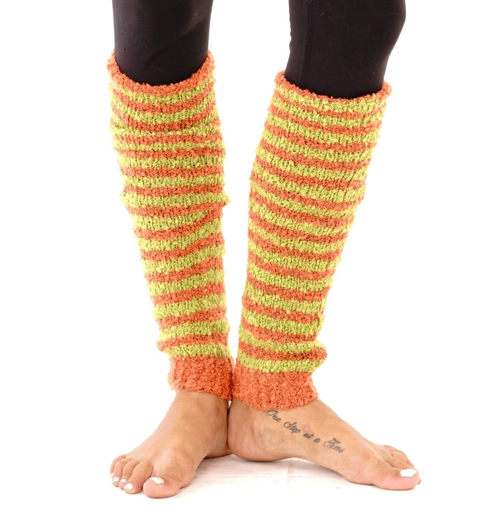 Womens Fuzzy Winter Leg Warmers - Love ShuShi