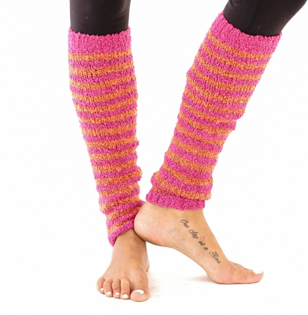 Womens Fuzzy Winter Leg Warmers - Love ShuShi