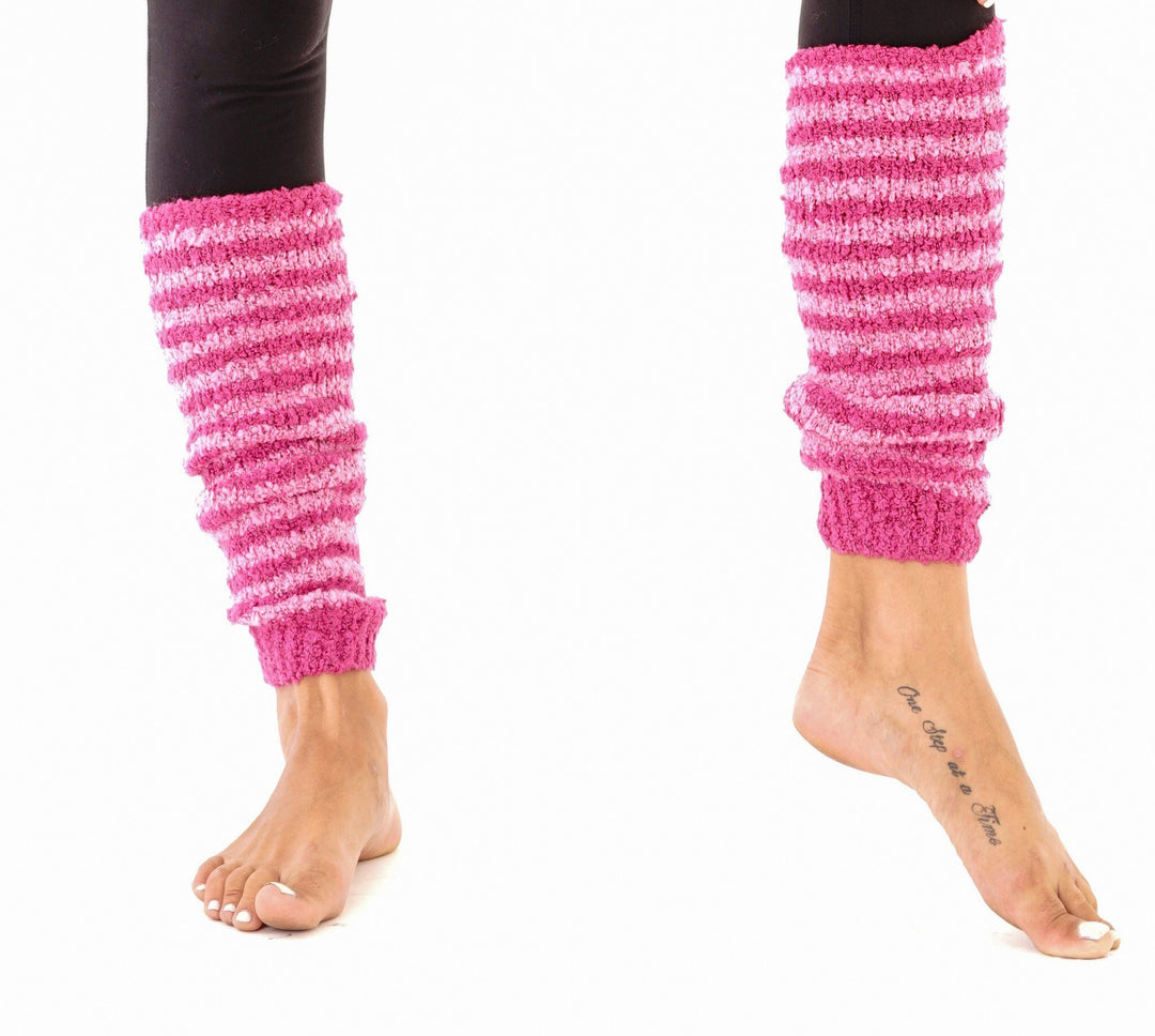 Womens Fuzzy Winter Leg Warmers - Love ShuShi