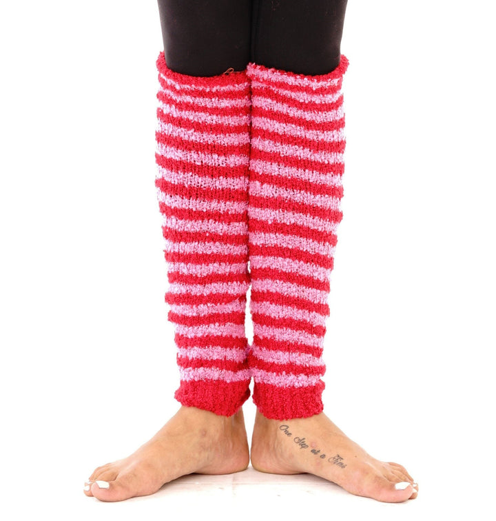 Womens Fuzzy Winter Leg Warmers - Love ShuShi