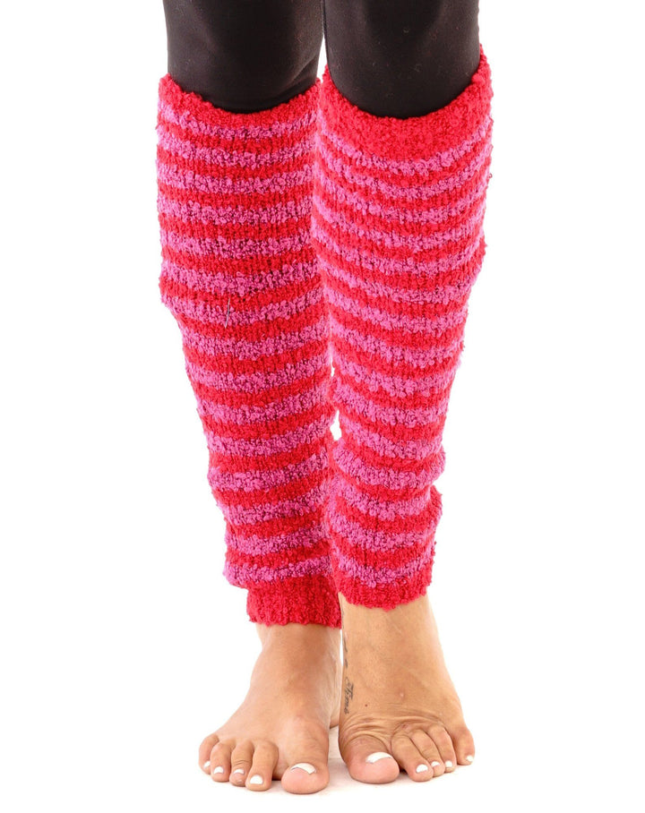 Womens Fuzzy Winter Leg Warmers - Love ShuShi