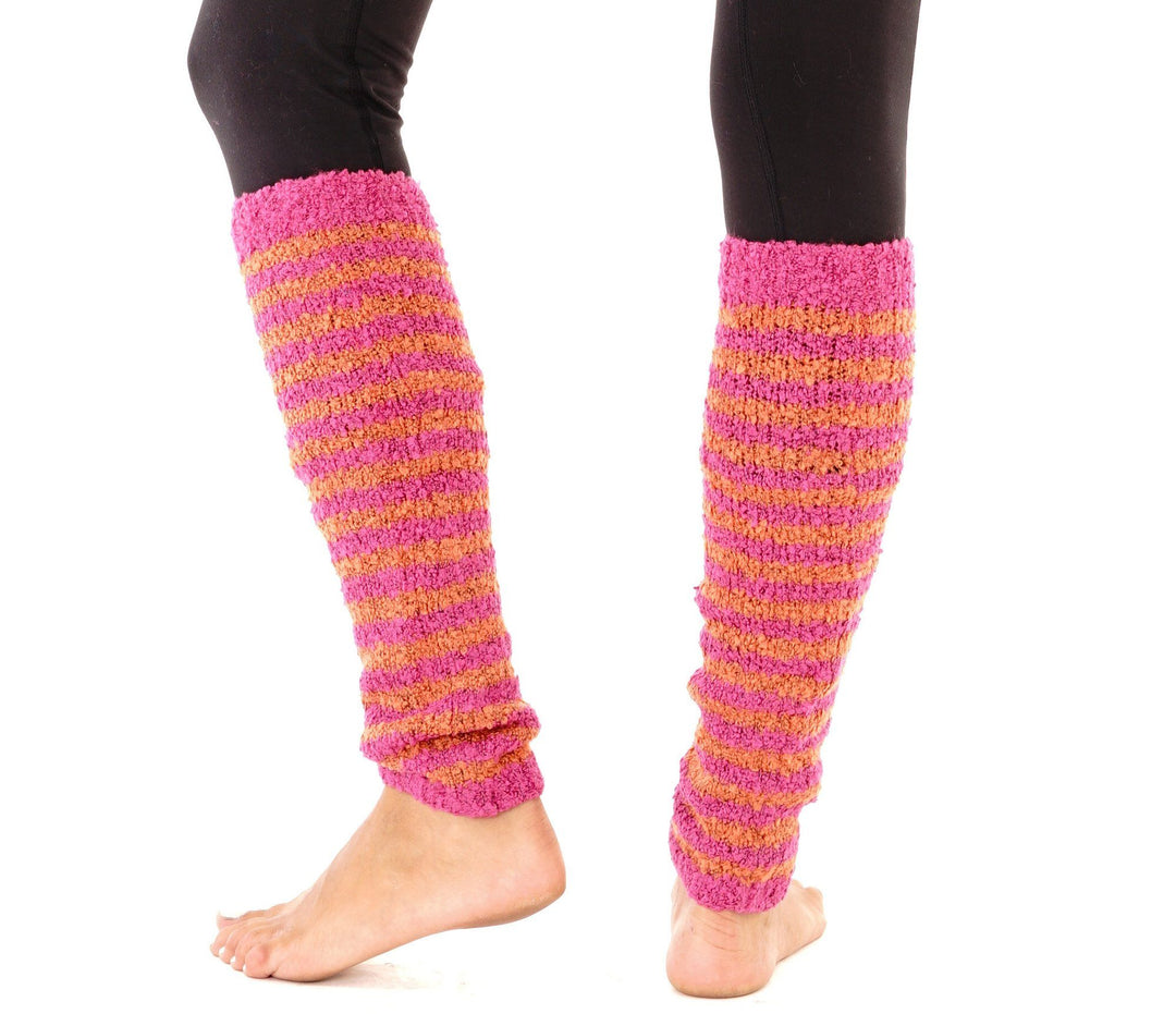 Womens Fuzzy Winter Leg Warmers - Love ShuShi