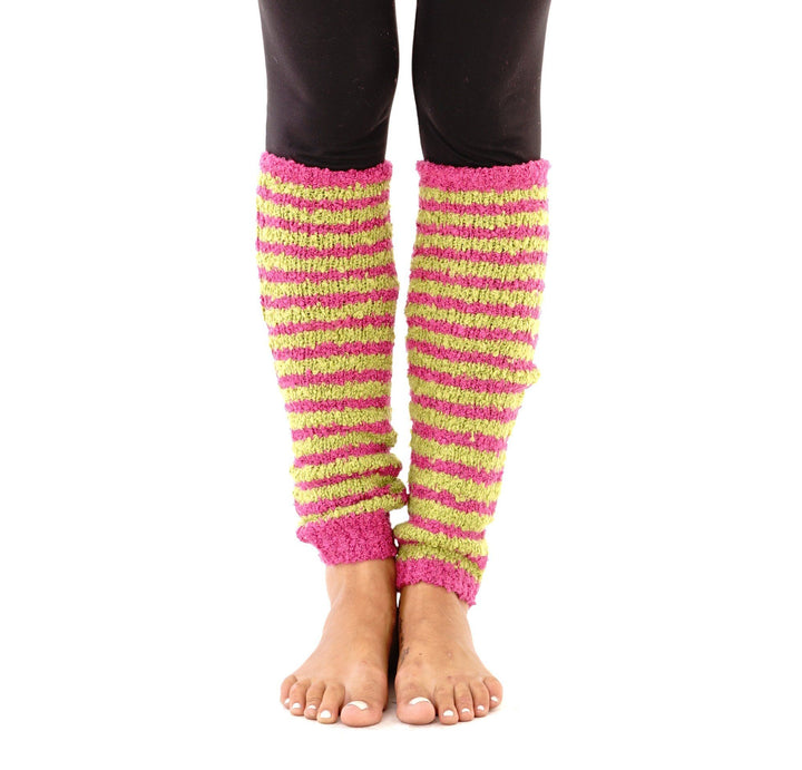 Womens Fuzzy Winter Leg Warmers - Love ShuShi