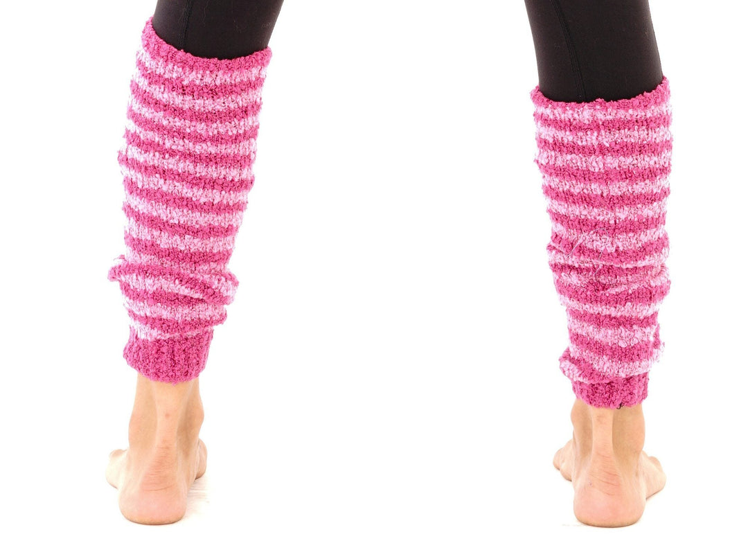 Womens Fuzzy Winter Leg Warmers - Love ShuShi