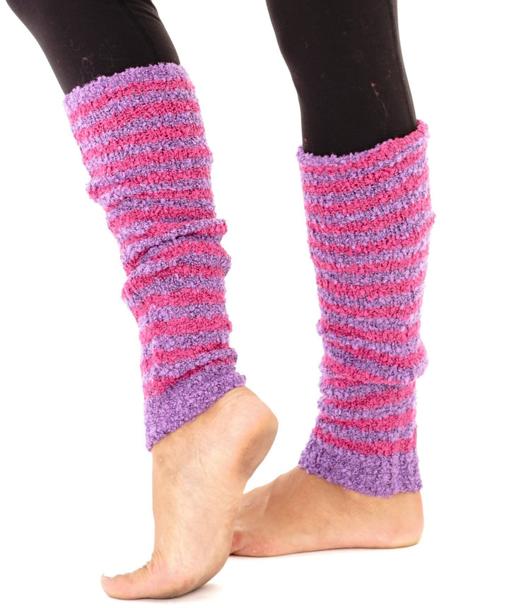 Womens Fuzzy Winter Leg Warmers - Love ShuShi