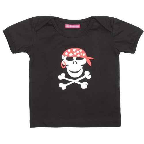 Monkey Pirate Short Sleeve Baby T-Shirt - Love-Shu-Shi