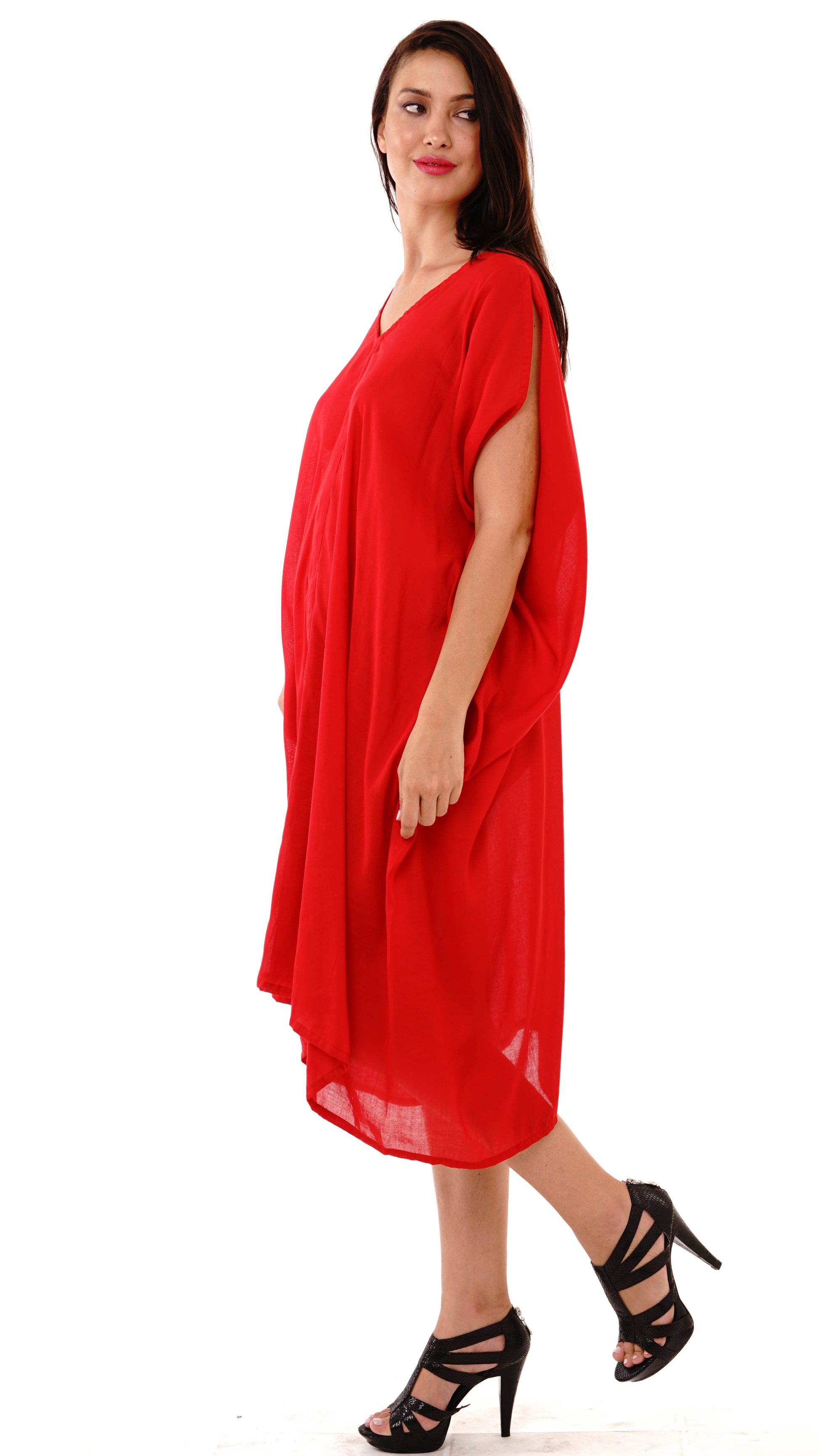 Attika Goddess Loose Fitting Tunic Sleeveless Summer Dress - Love-Shu-Shi