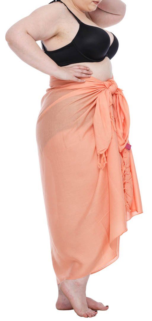 Plus size beach on sale sarong