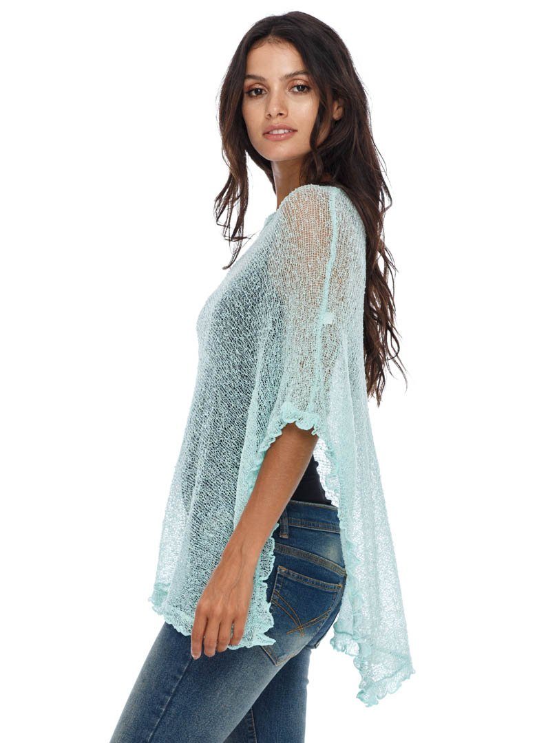 Feminine Flaire Poncho - Love-Shu-Shi