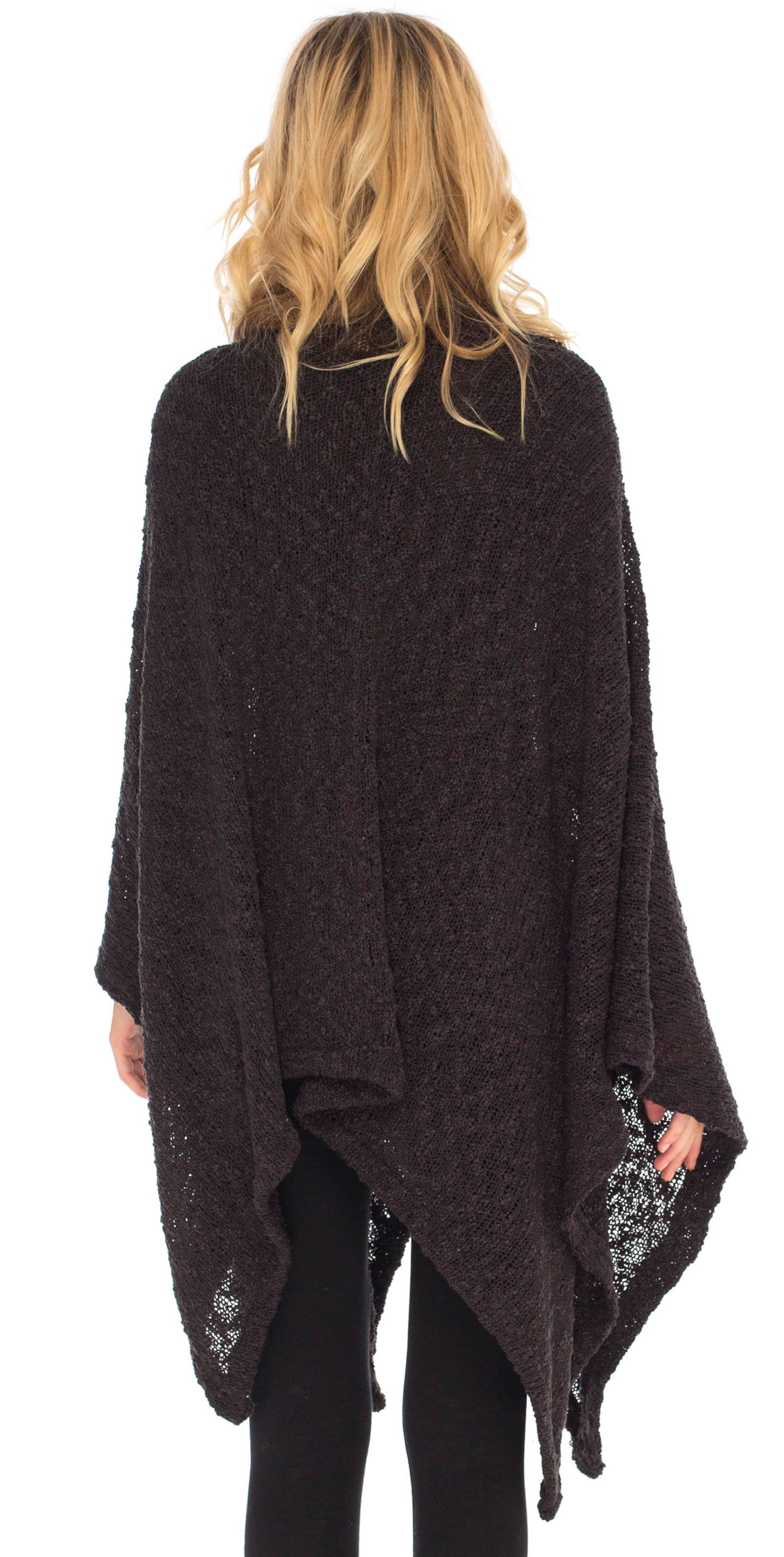 Women's Boxy Sweater Shawl