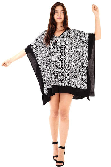Kelsey Boho Chic Summer Geometric Print Tunic Dress - Love-Shu-Shi