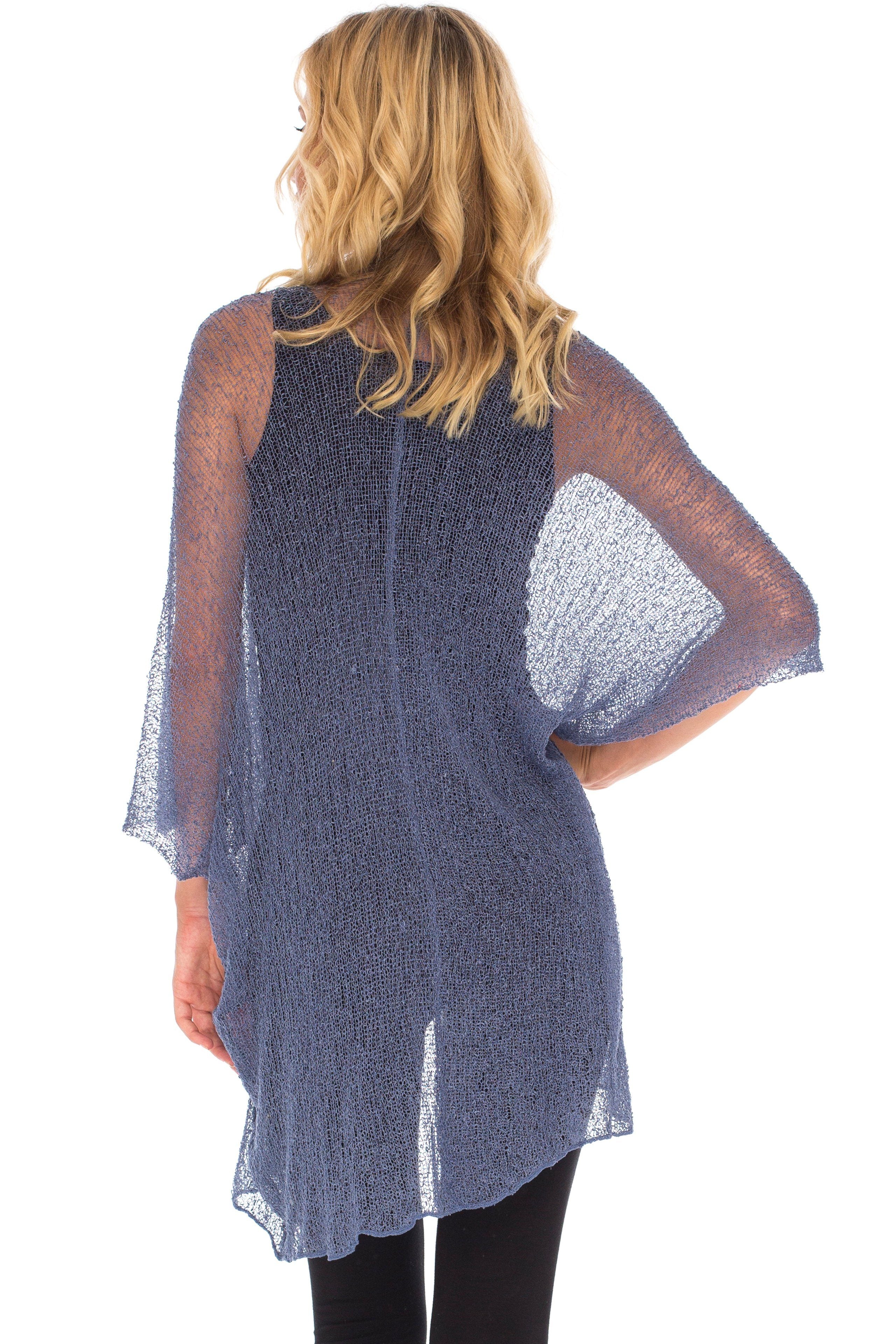 Long Oversized Sheer Cardigan Shrug/ LoveShuShi