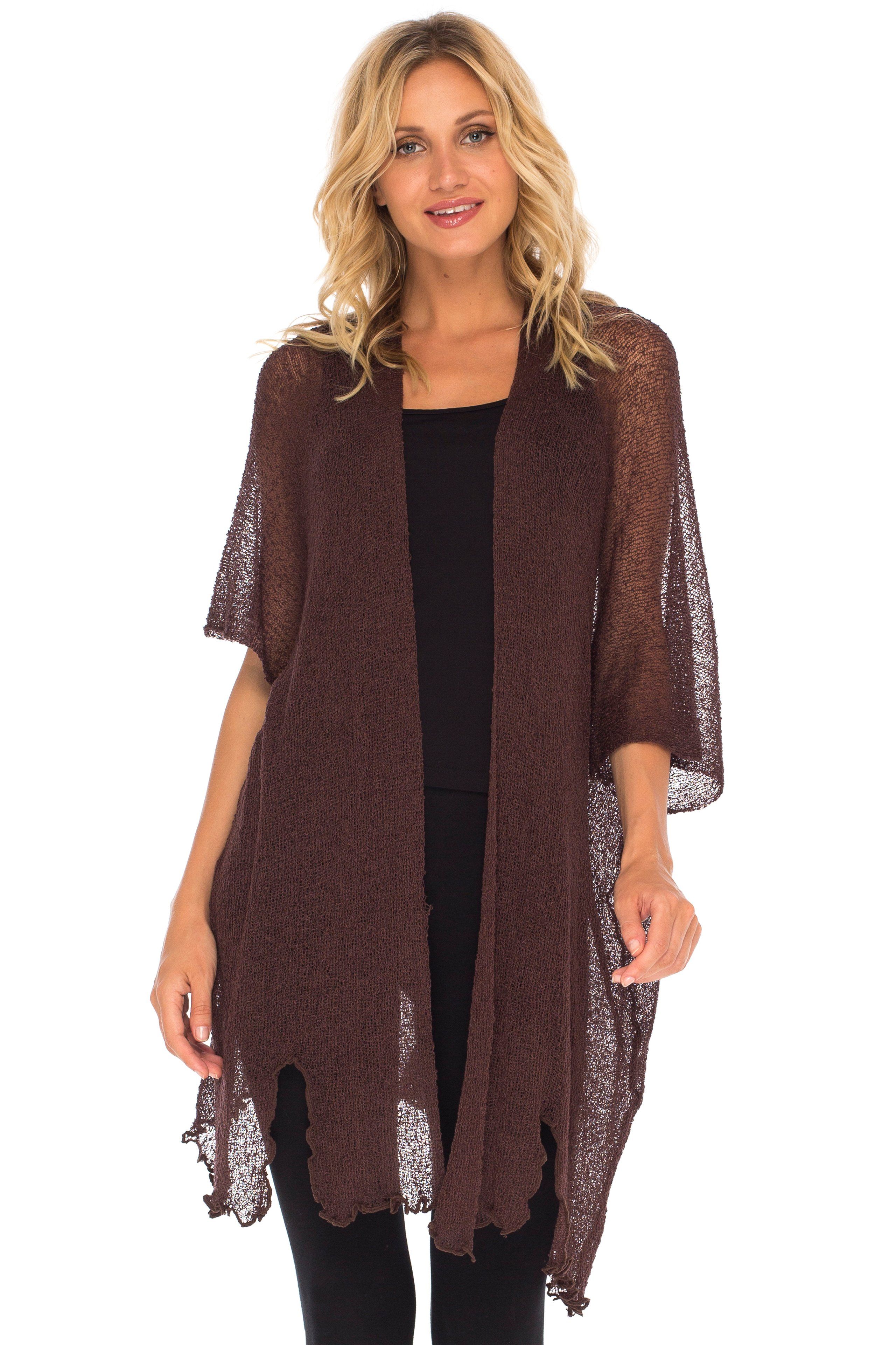 Sheer discount shawl cardigan