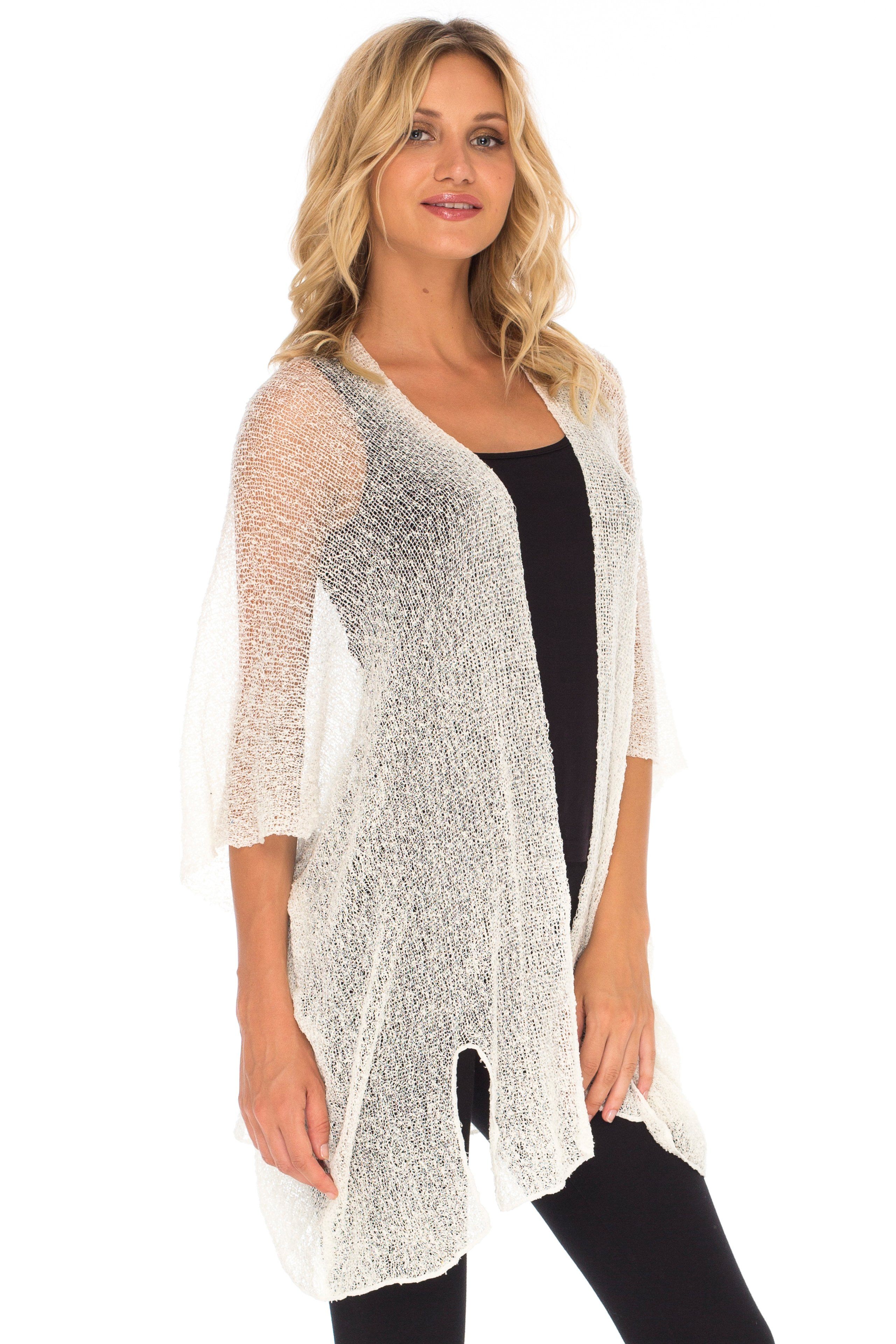 Sheer sweater outlet cardigan