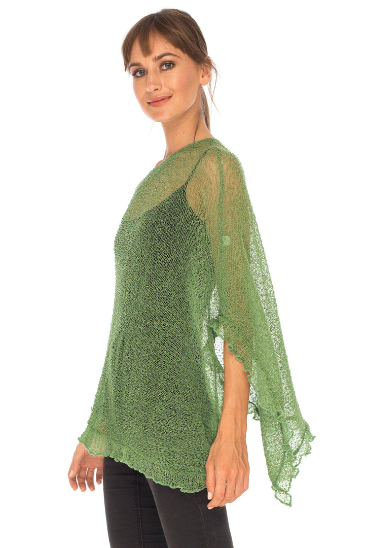 Feminine Flaire Poncho - Love-Shu-Shi